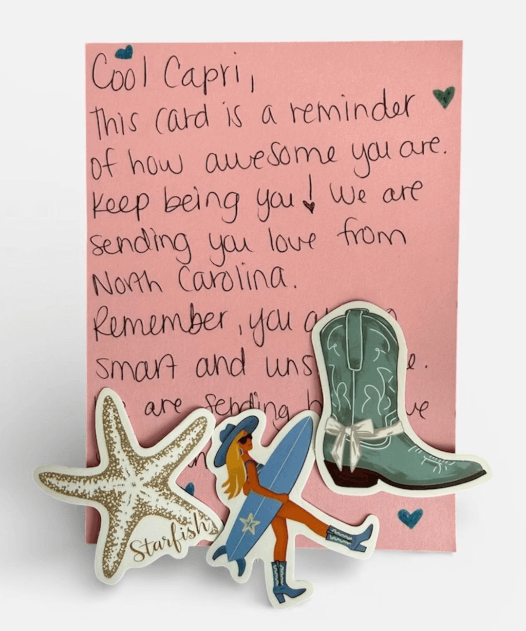 Happy Mail stickers and doodles